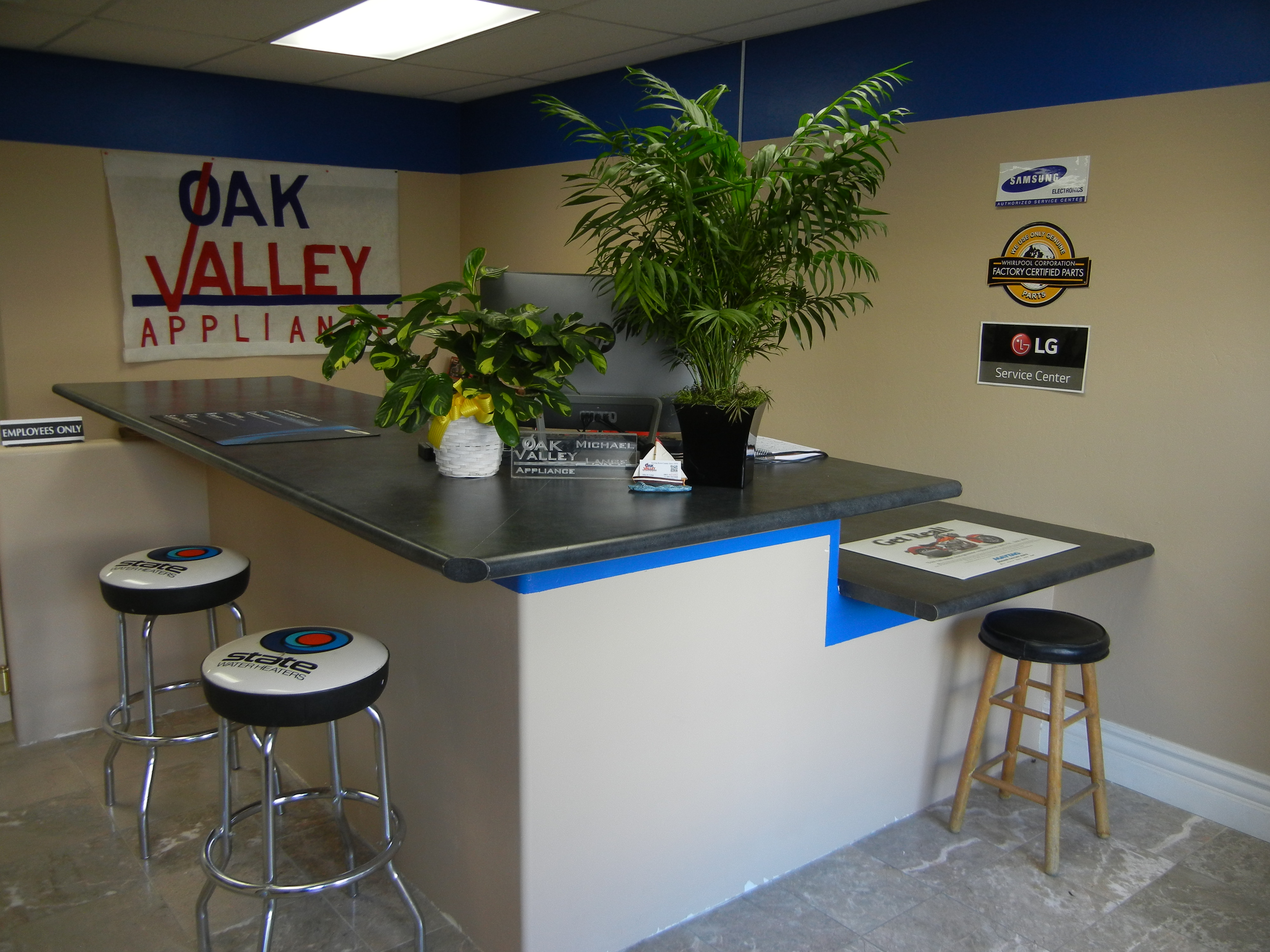Logo for OAK VALLEY APPLIANCE