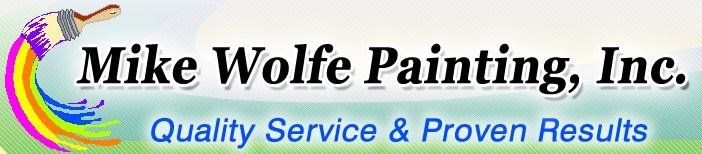 Mike Wolfe Painting, Inc. logo