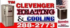 CLEVENGER TIM HEATING AND COOLING INC logo