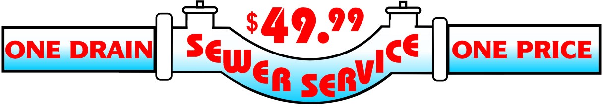 Logo for $49.99 Sewer Drain Service
