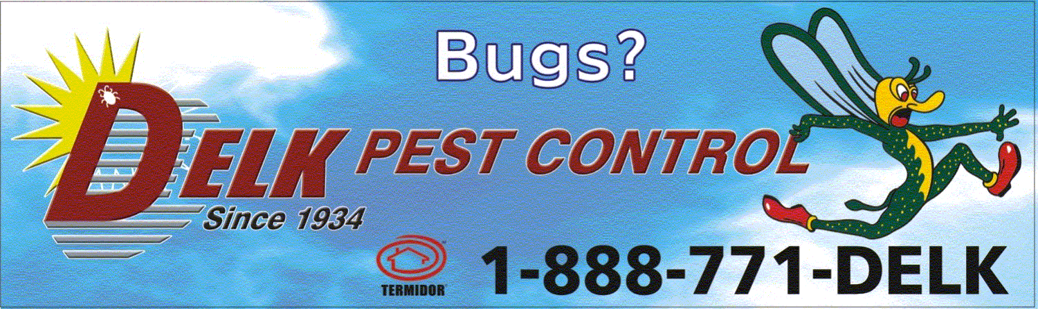 DELK PEST CONTROL logo
