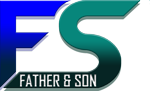 Logo for FATHER & SON GARAGE DOOR CO