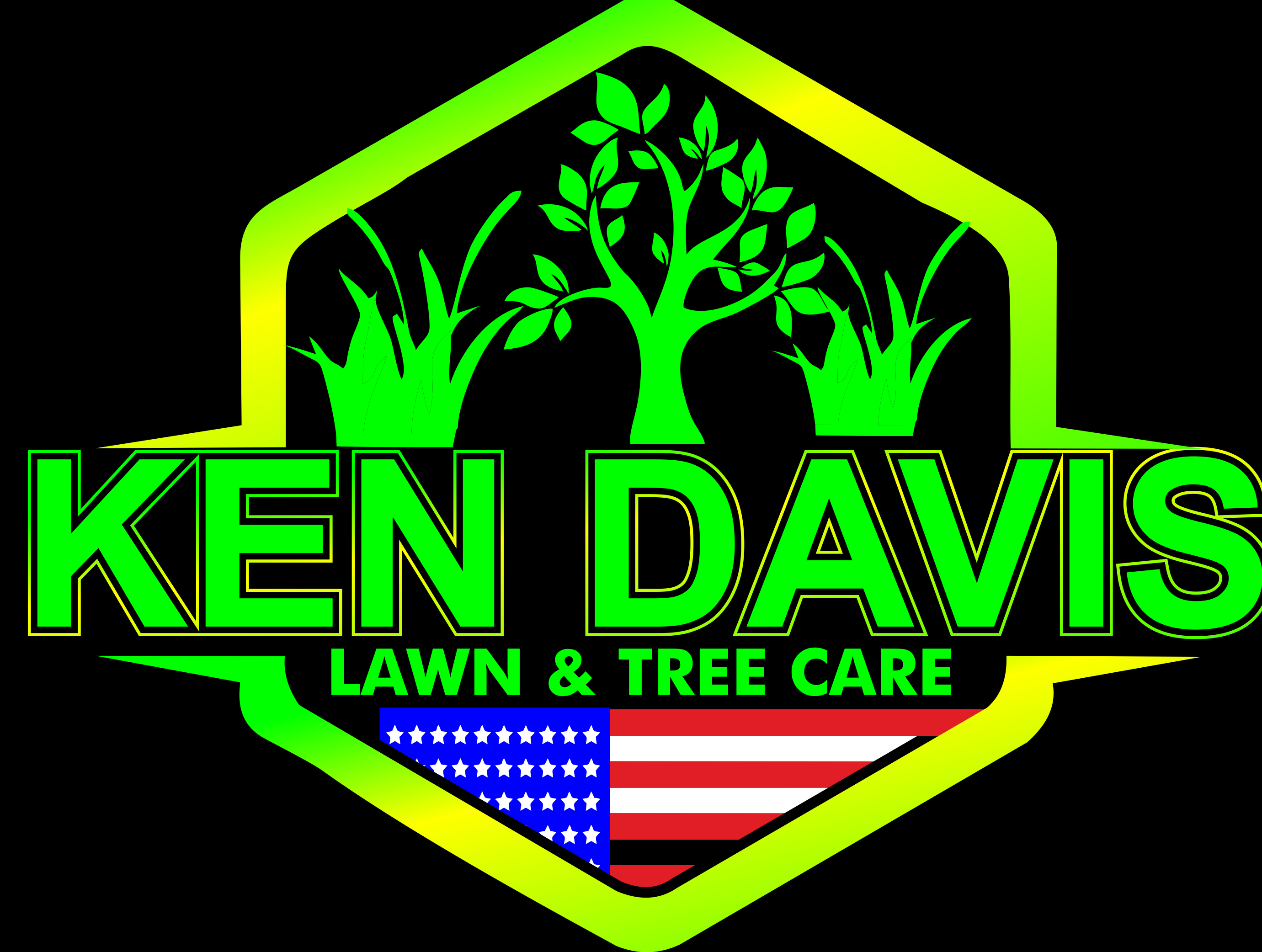 Logo for Ken Davis Lawn & Tree Care