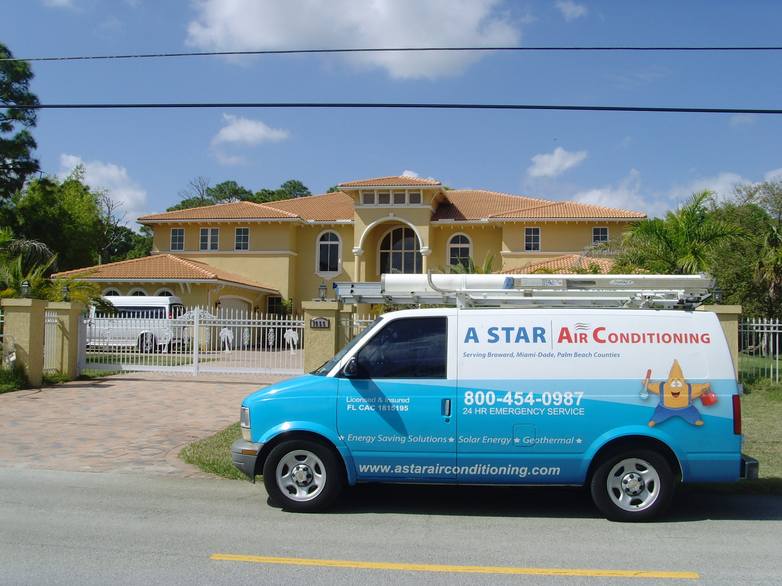 Logo for A STAR Air Conditioning