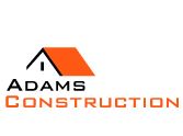 ADAMS CONSTRUCTION logo