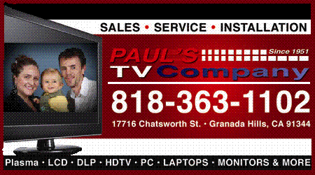 Logo for Paul's Tv Co