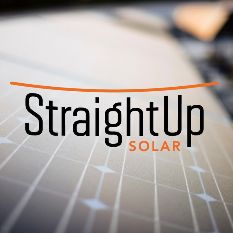 Logo for StraightUp Solar