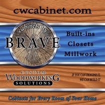 Logo for Brave Custom Woodworking Solutions