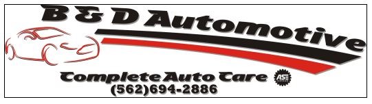Logo for B & D Automotive