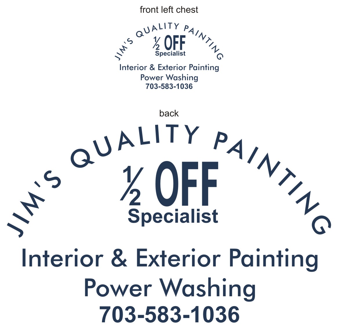 Jim's Quality Painting logo