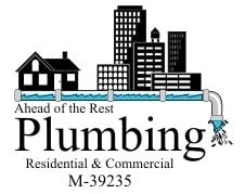 Ahead of the Rest Plumbing logo