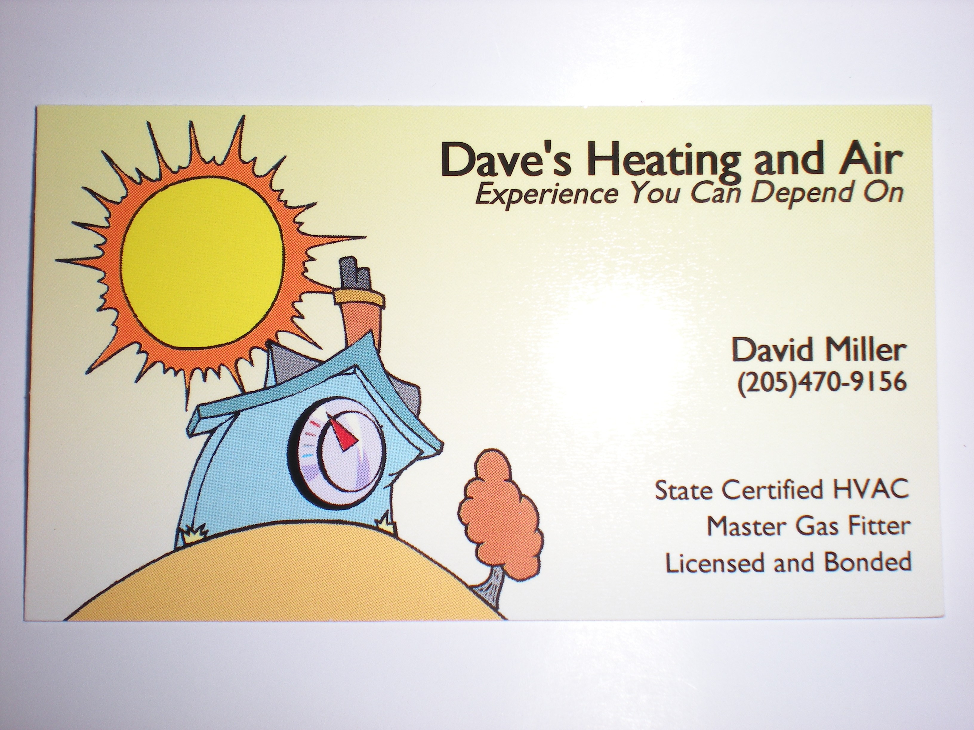 Dave's Heating and Air, LLC logo