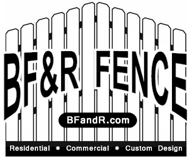 B F & R Fence logo