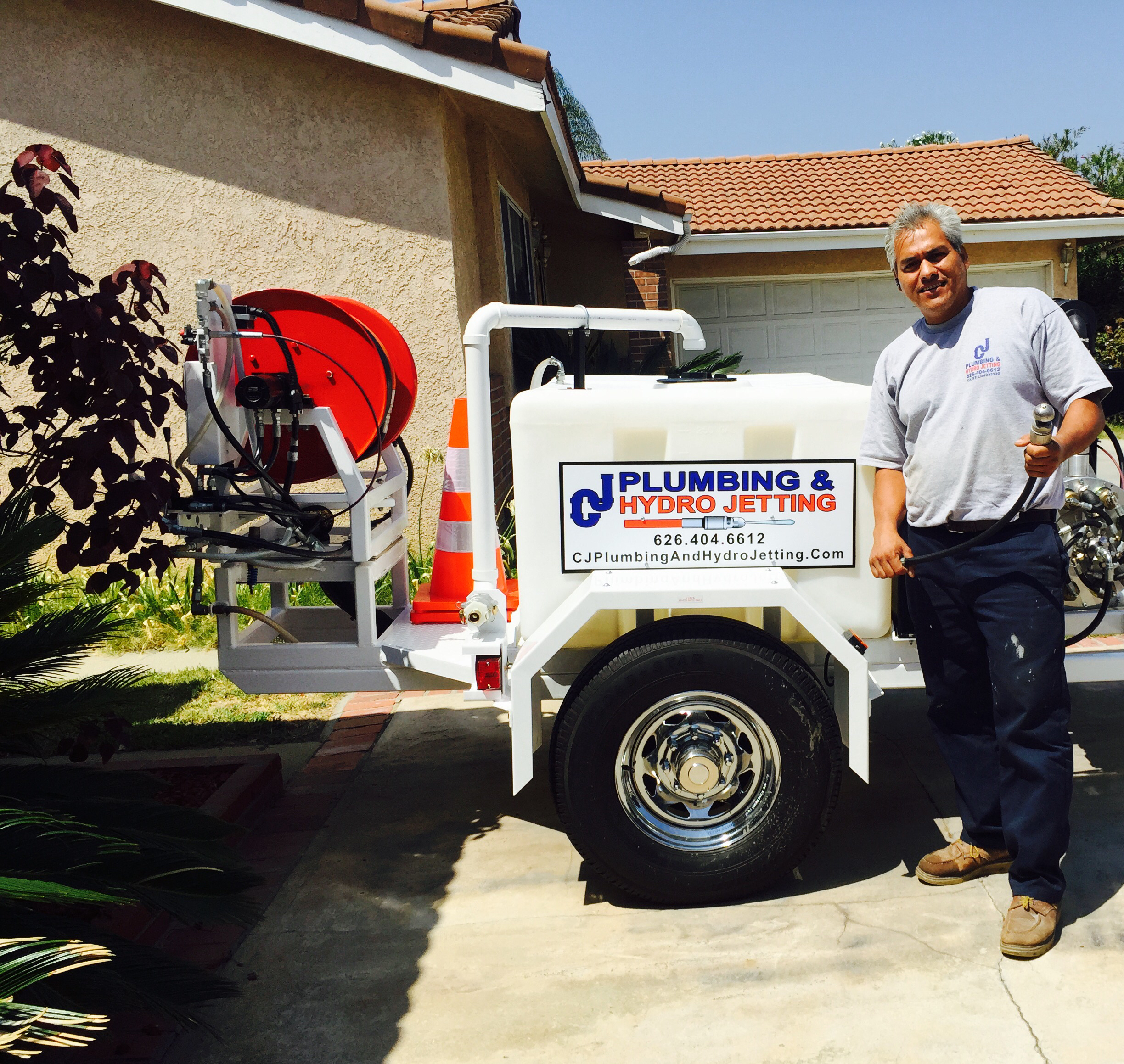 CJ Plumbing & Hydro Jetting logo