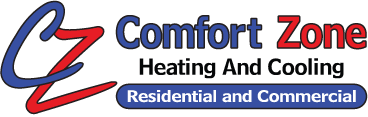 Logo for Comfort Zone Heating & Cooling