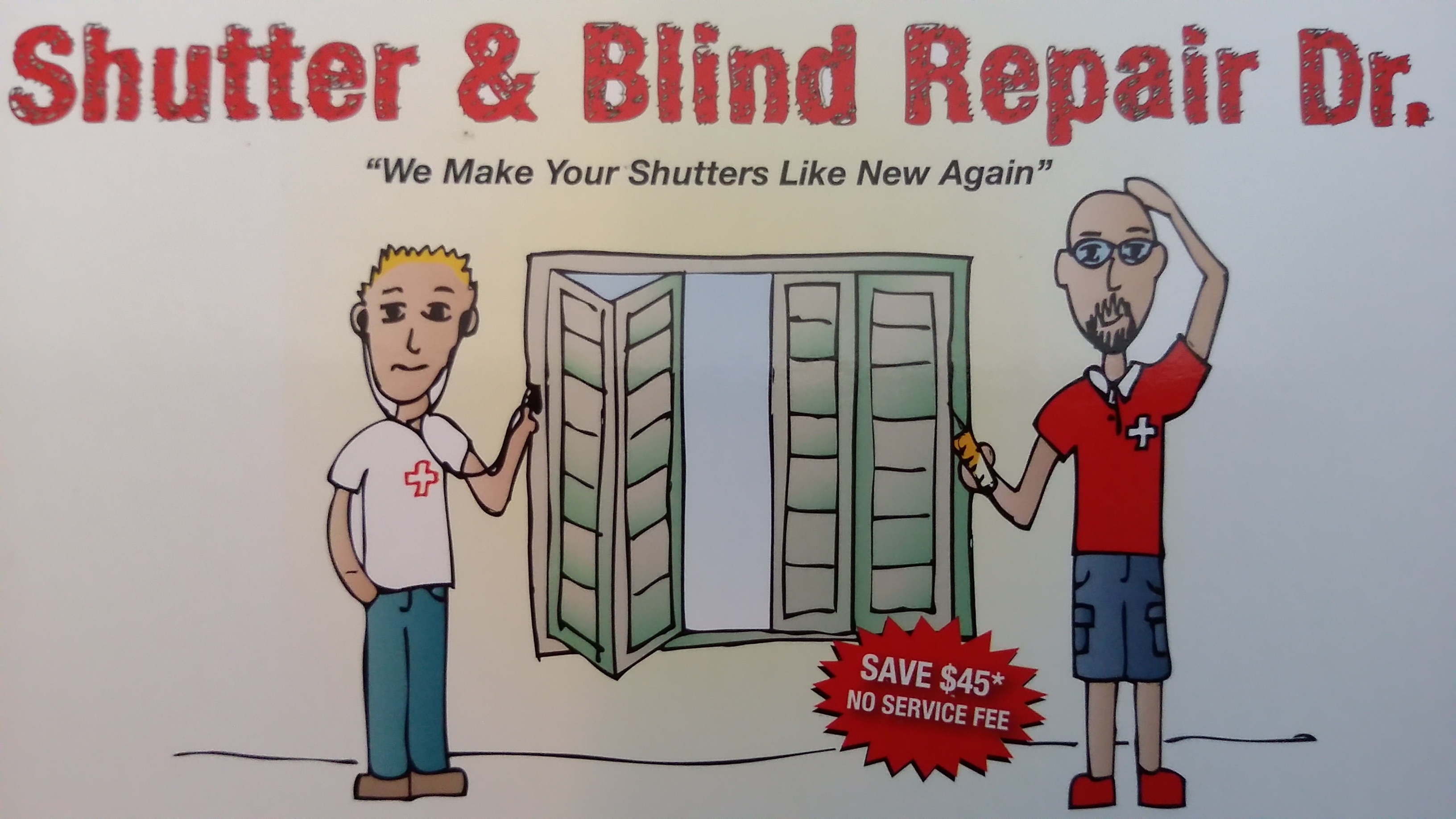 Shutter & Blind Repair Dr logo