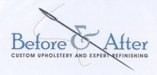Logo for Before & After Custom Upholstery Expert Refinish