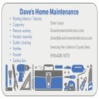 Avatar for Dave's Home Maintenance