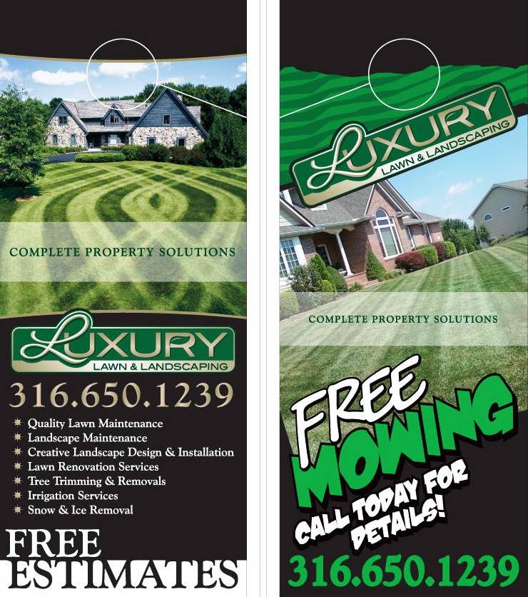 Logo for Luxury Lawn & Landscaping