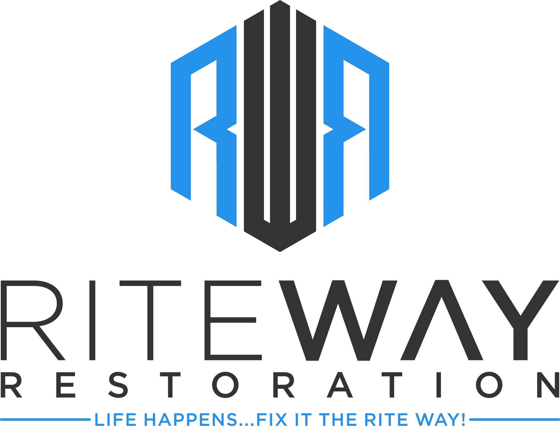 Rite Way Restoration logo