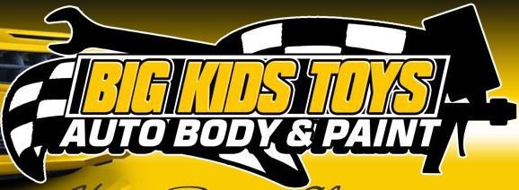 Logo for Big Kids Toys Auto Body