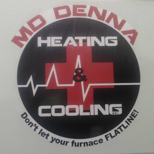 Logo for MD Denna Heating & Cooling Inc.