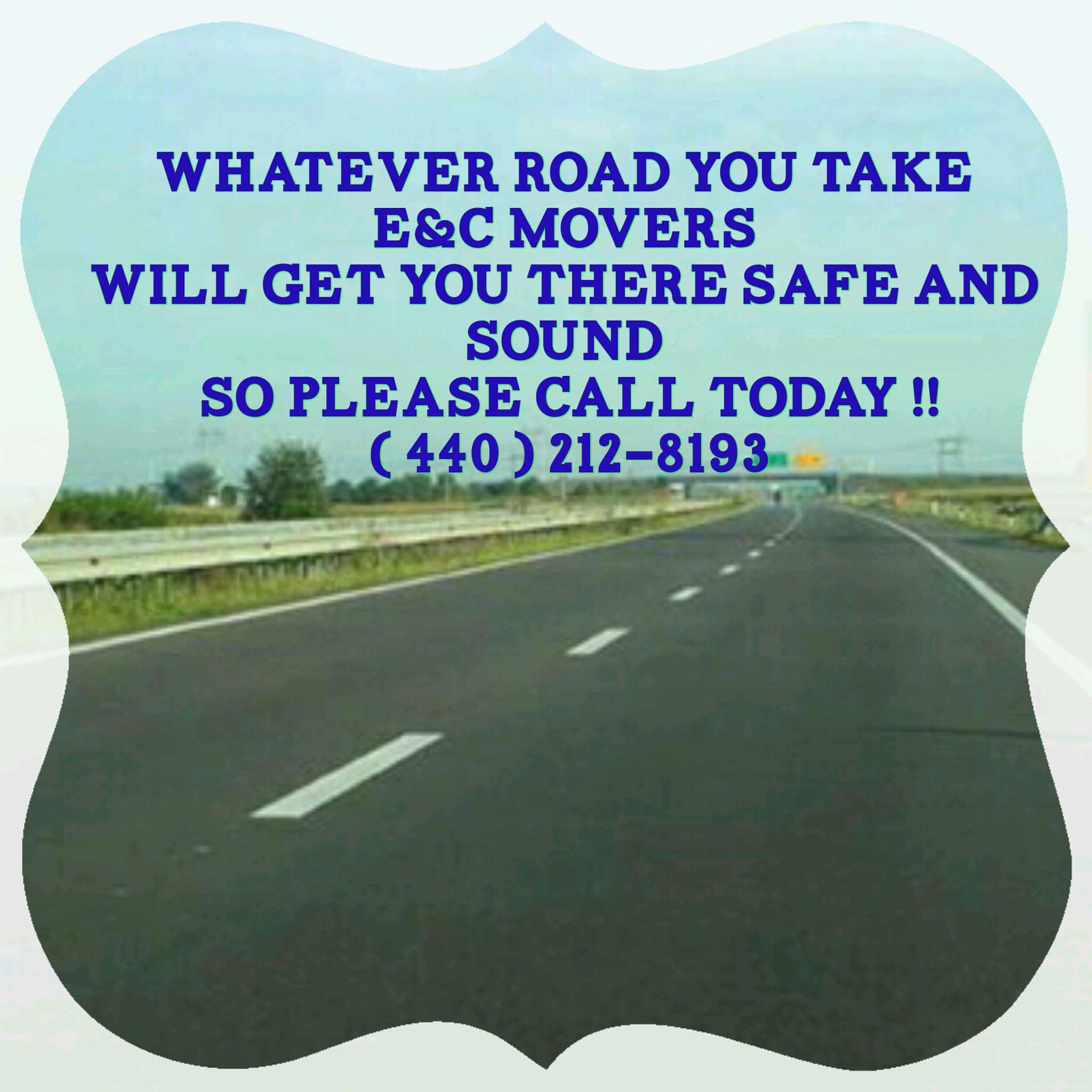 Logo for E and C Movers