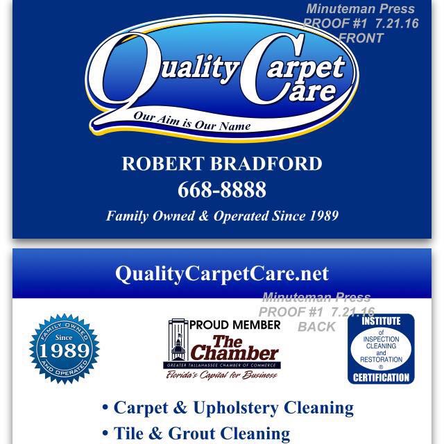 Quality Carpet Care logo