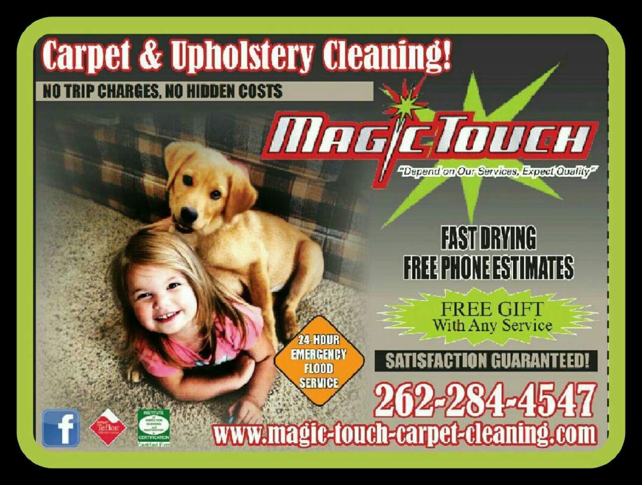 Magic Touch Carpet Cleaning & Water Damage Inc. logo
