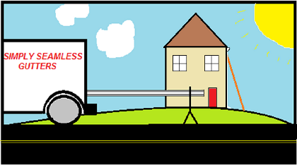Simply Seamless Gutters logo