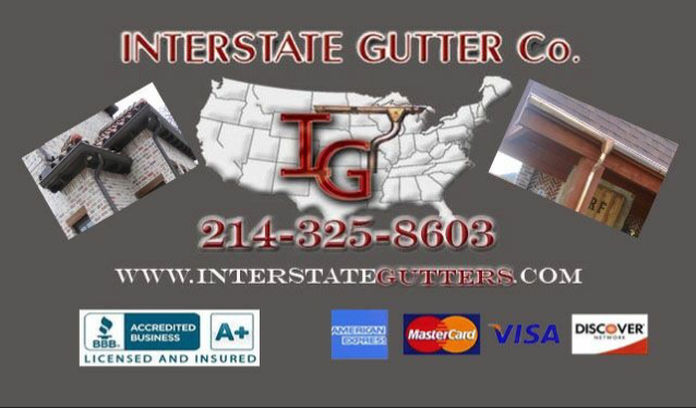 Interstate Gutter Co. logo