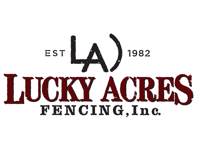 Logo for LUCKY ACRES FENCING, INC.