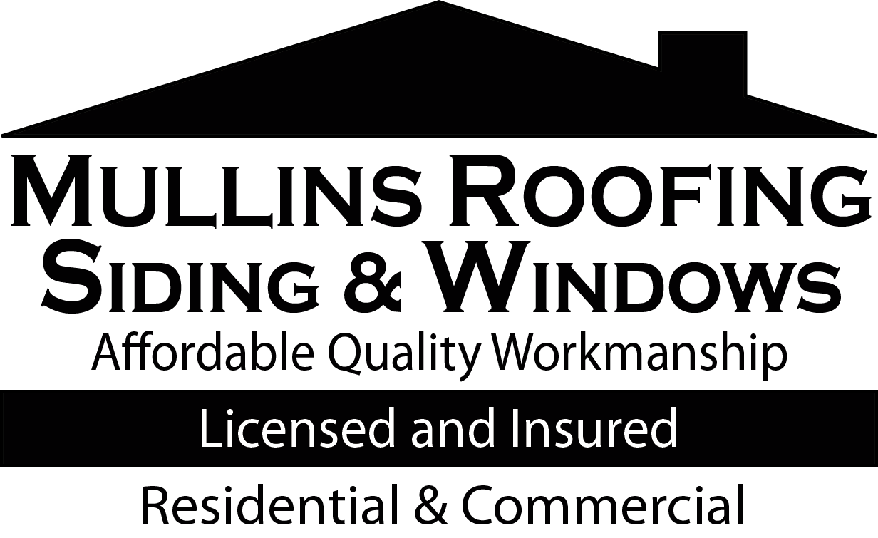 Logo for Mullins Roofing llc