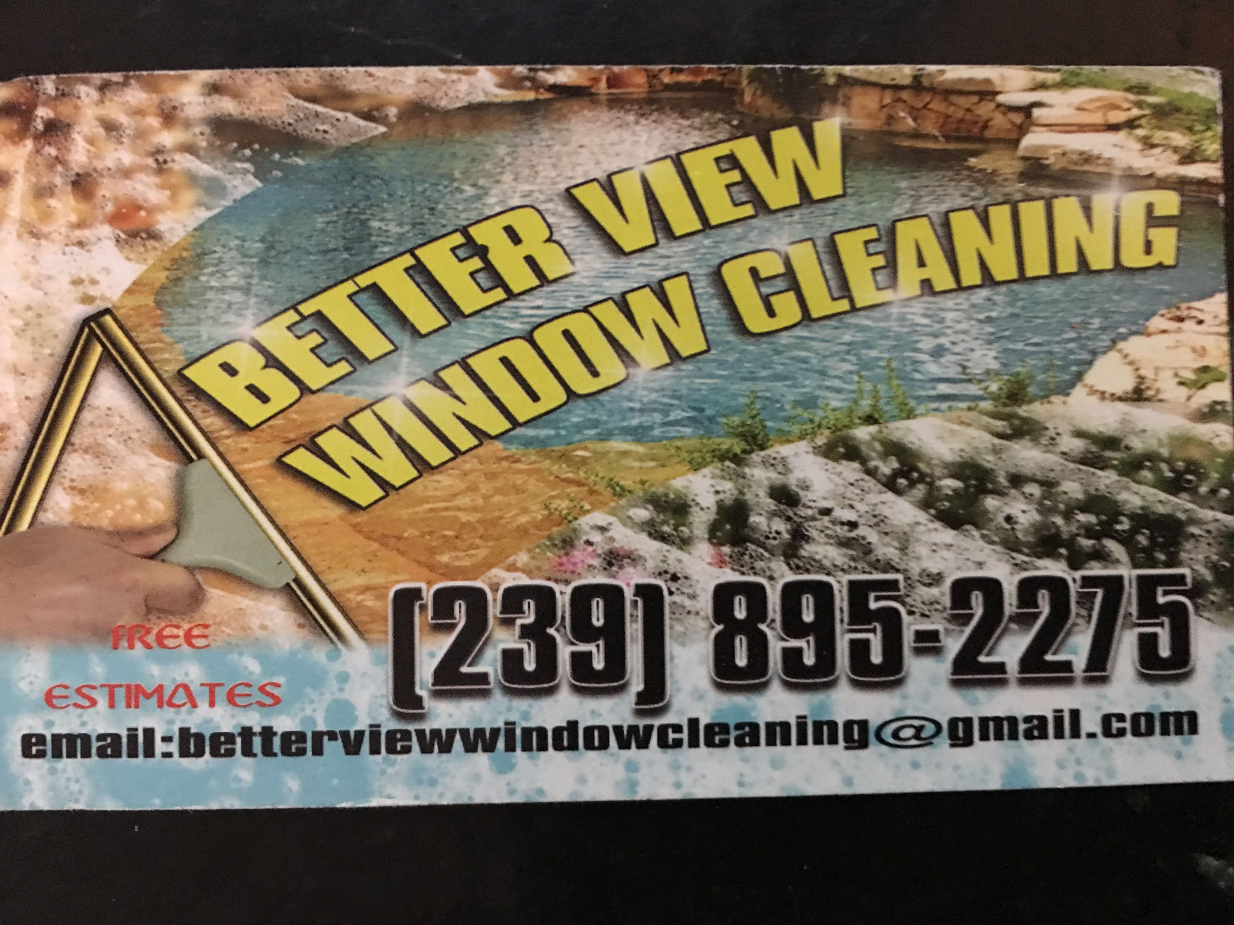 A Better View Window Cleaning logo
