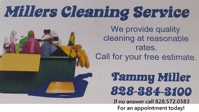 Logo for Miller's Cleaning Service