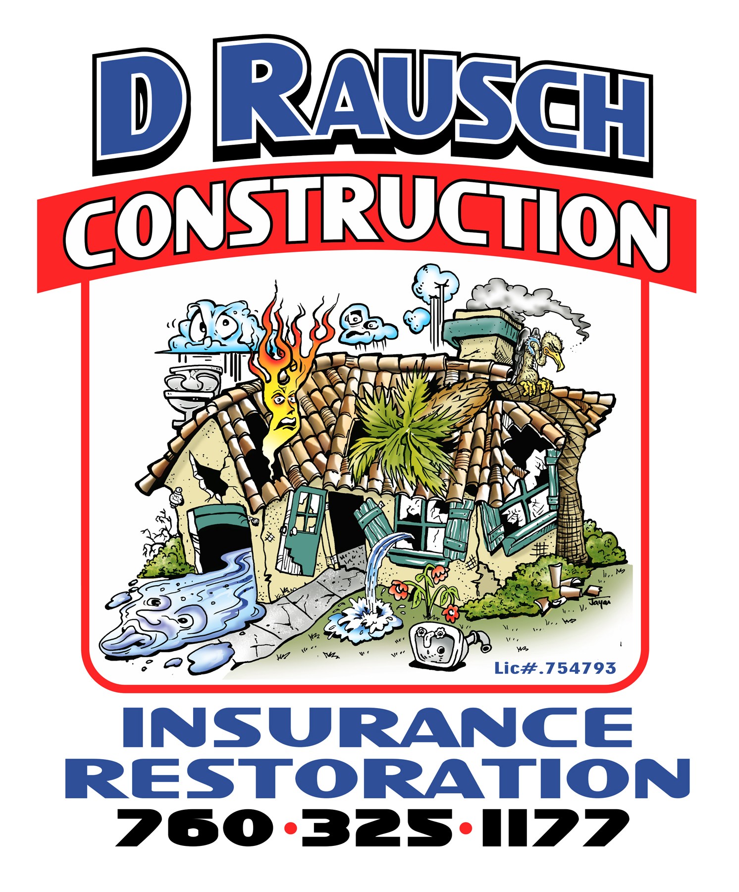 Logo for D Rausch Construction Inc