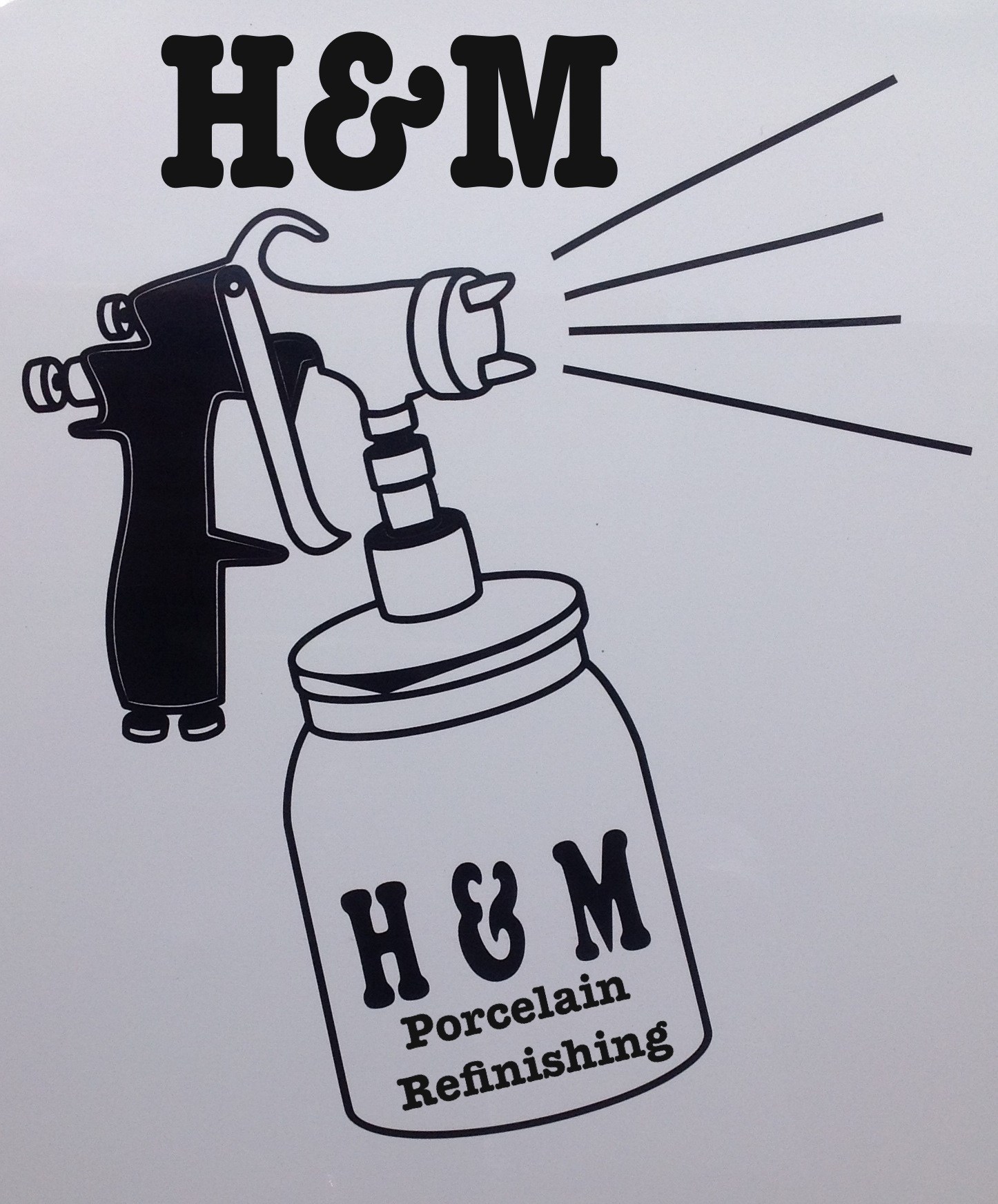 H&M Porcelain Refinishing Company logo