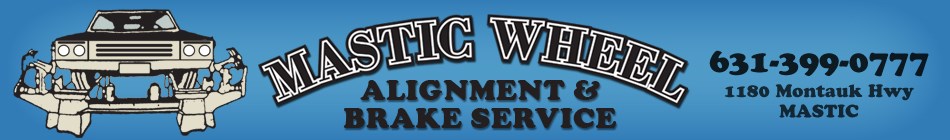Logo for Mastic Wheel Alignment & Brake Service