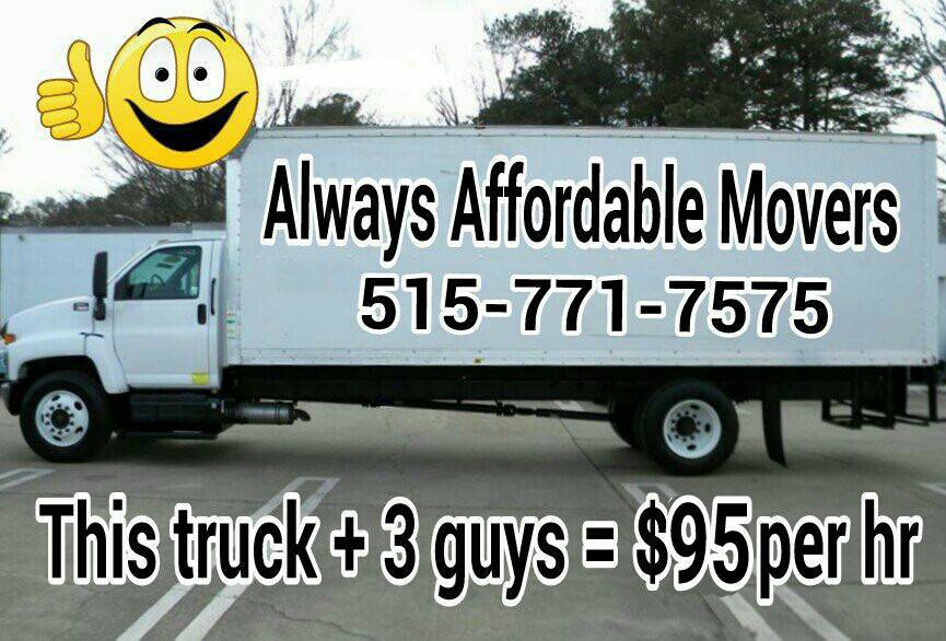 Logo for Always Affordable Movers