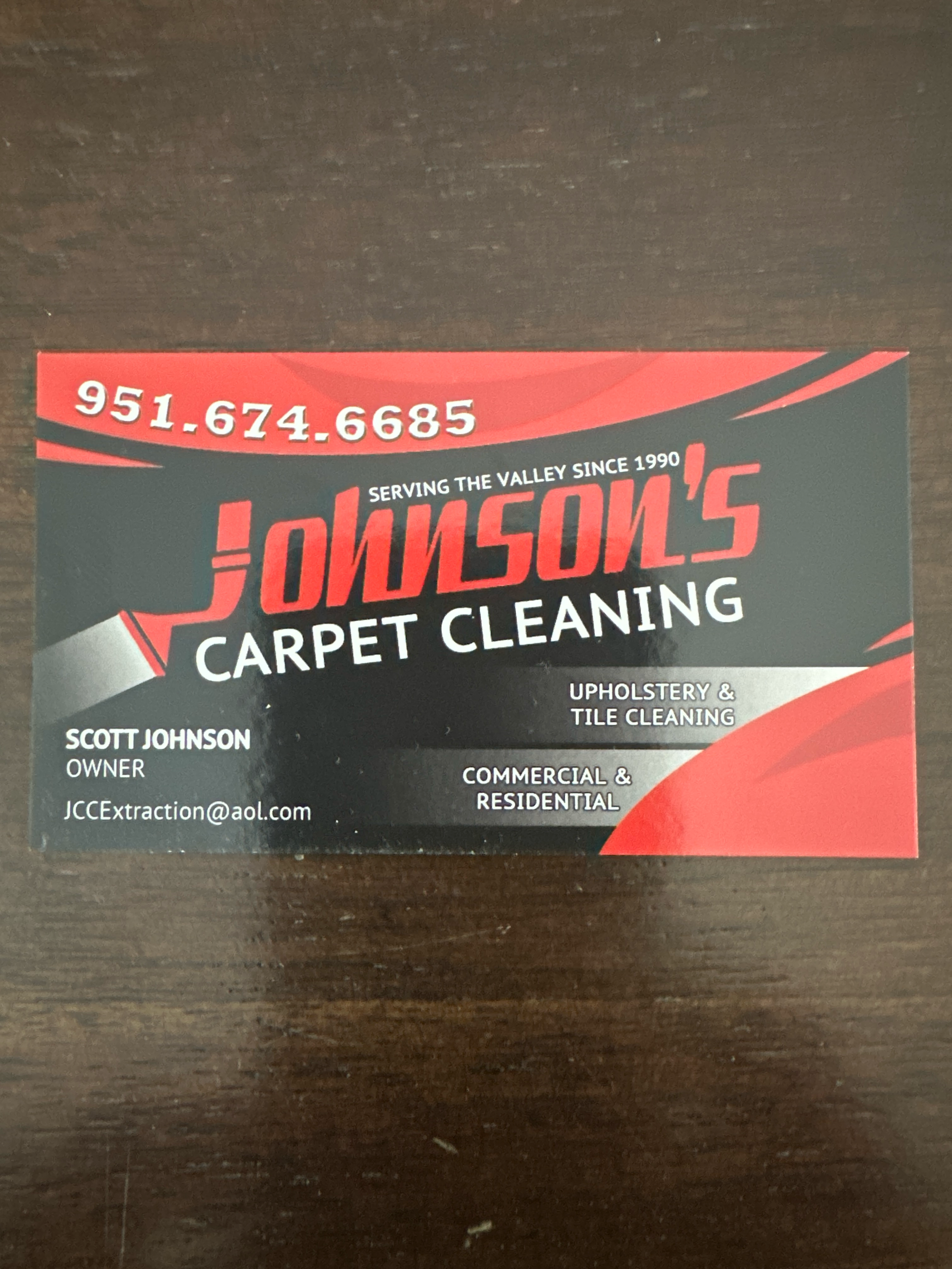 Johnson's Carpet Cleaning logo