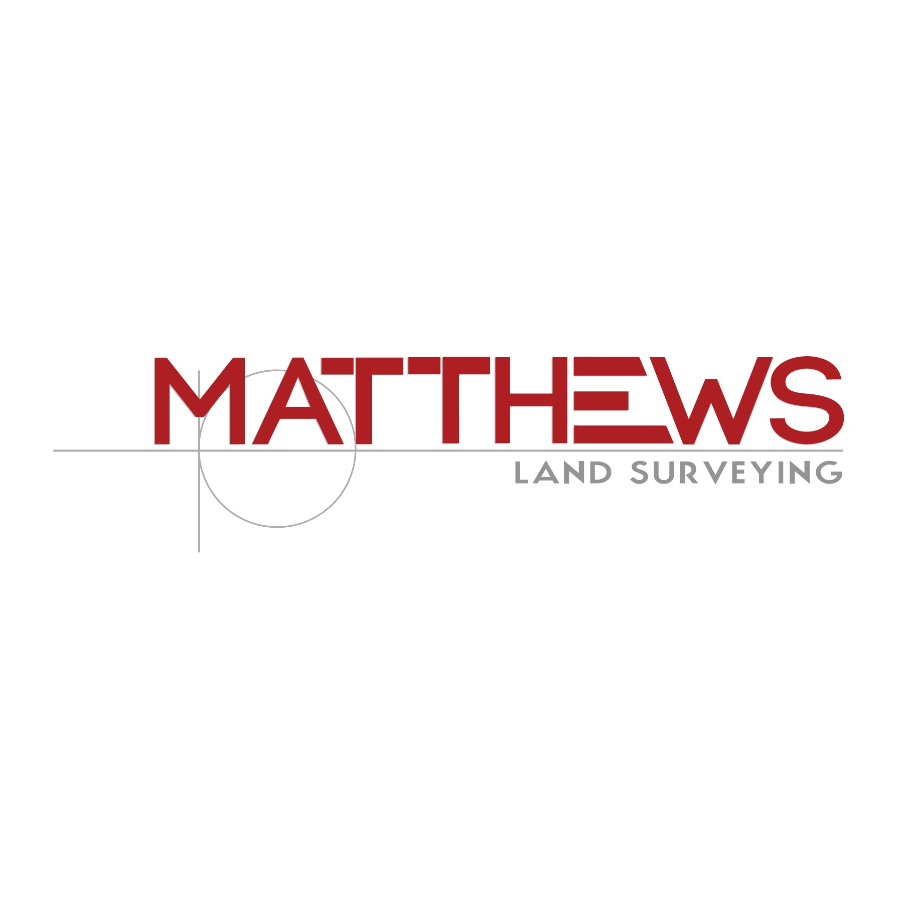 Logo for Matthews Land Surveying