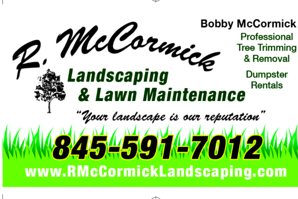 R McCormick Landscaping logo