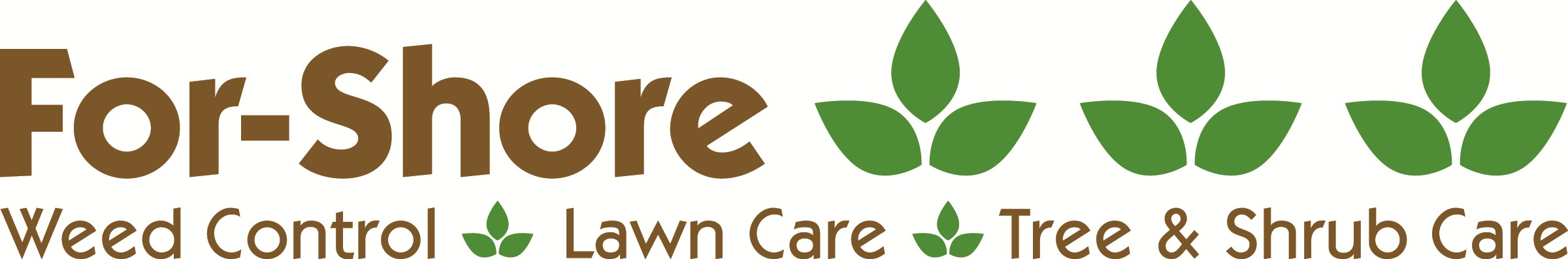 Logo for For-Shore Weed Control Inc