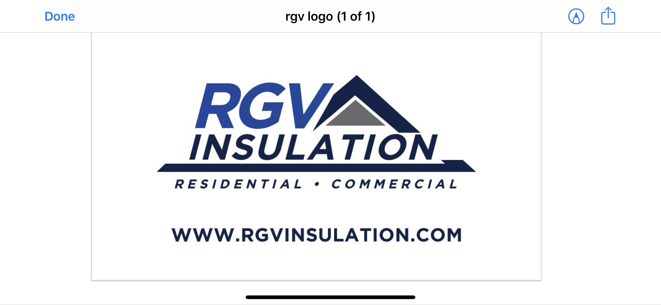 Logo for RGV Insulation