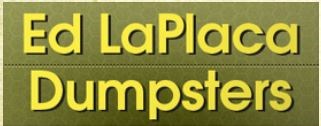 Logo for Ed LaPlaca Dumpsters