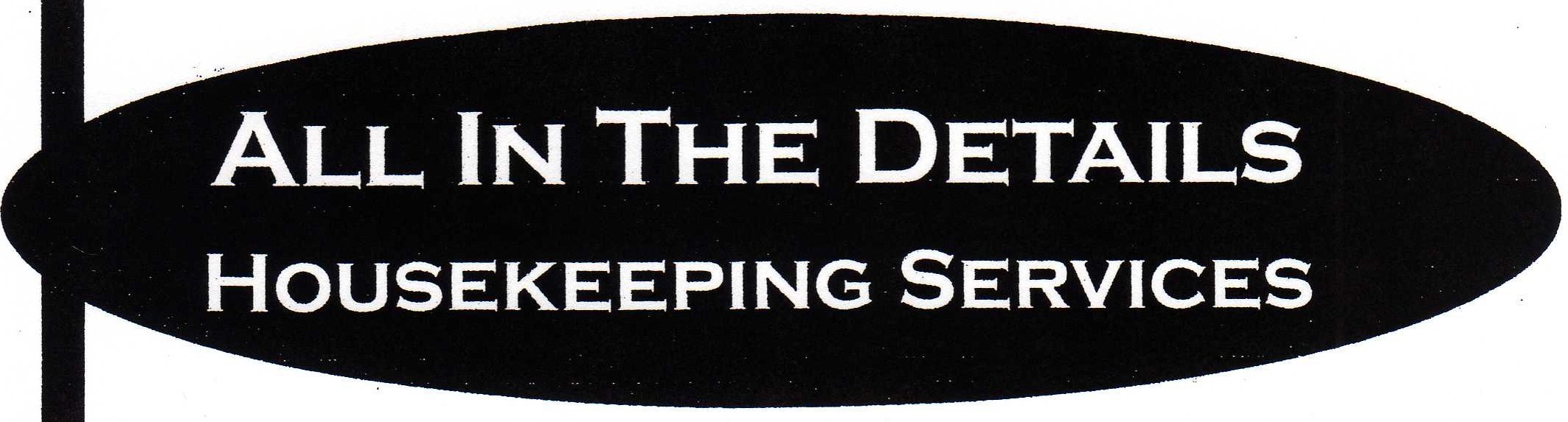 Logo for All In The Details Housekeeping Services LLC