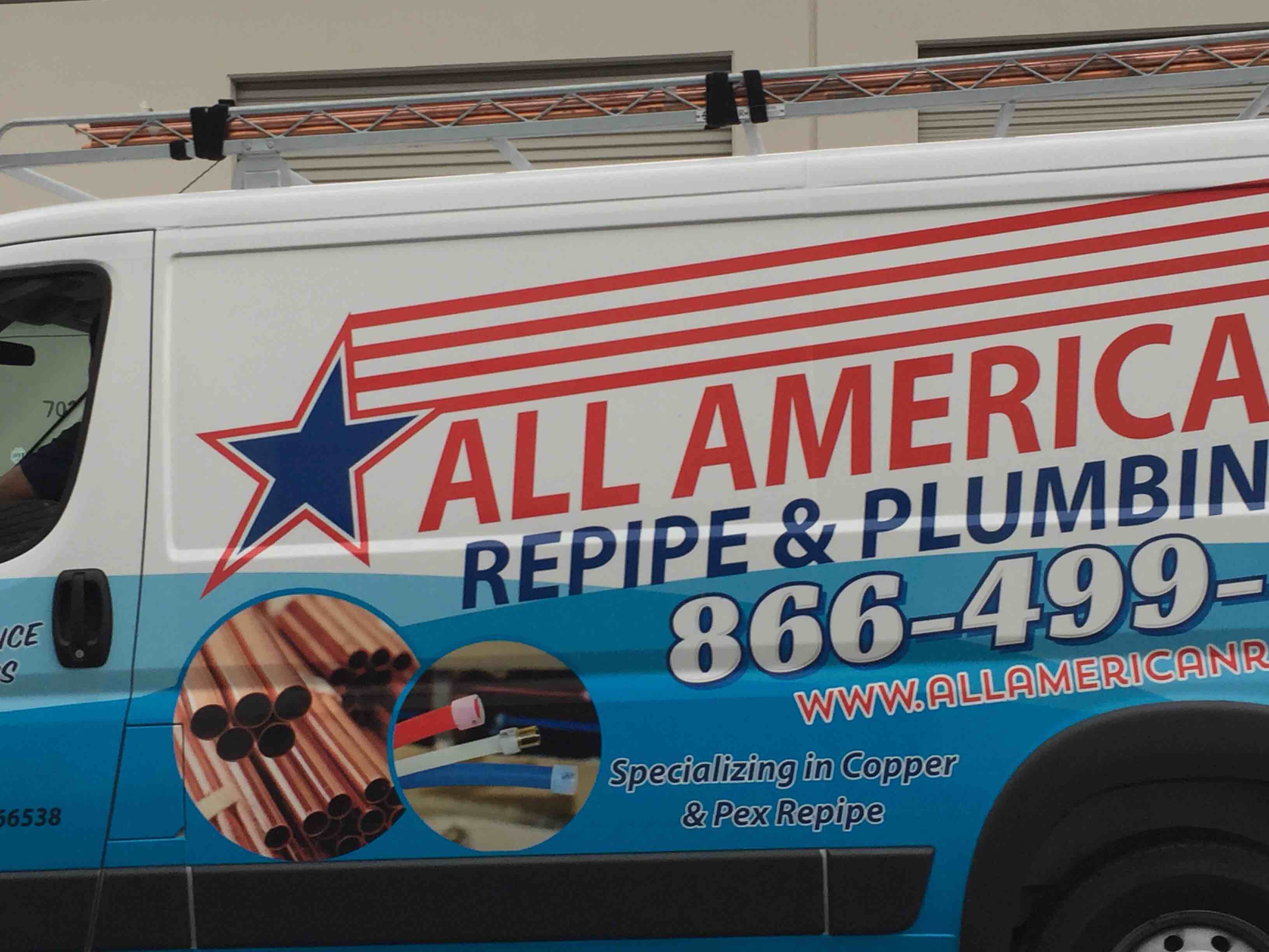 All American Repipe and Plumbing Inc. logo