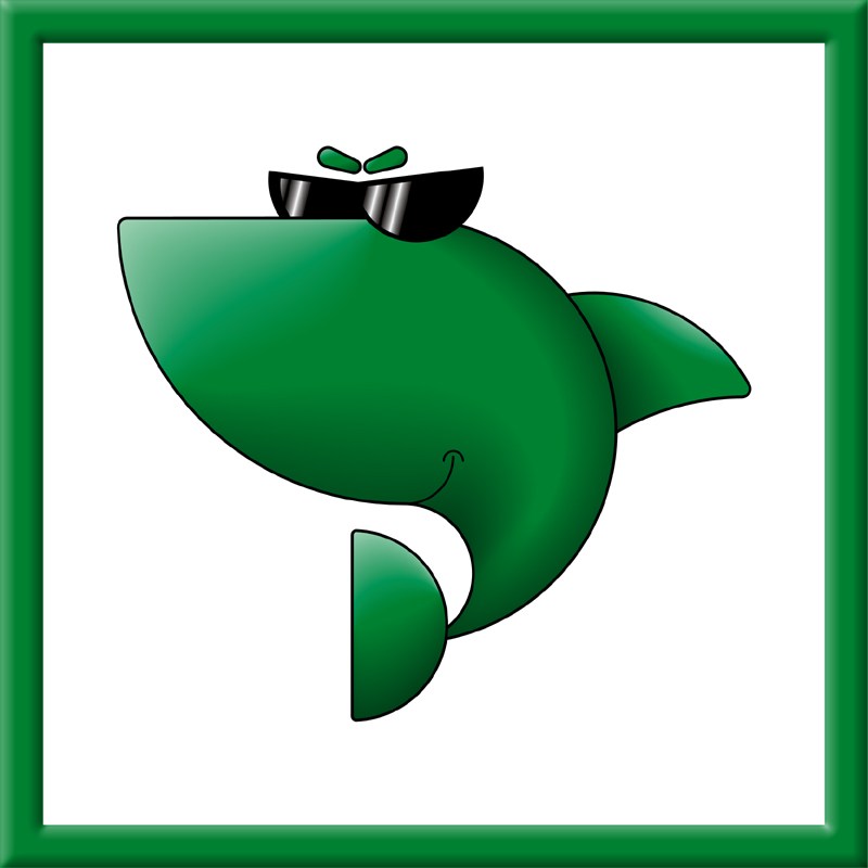 Logo for Green Shark Lawn Care