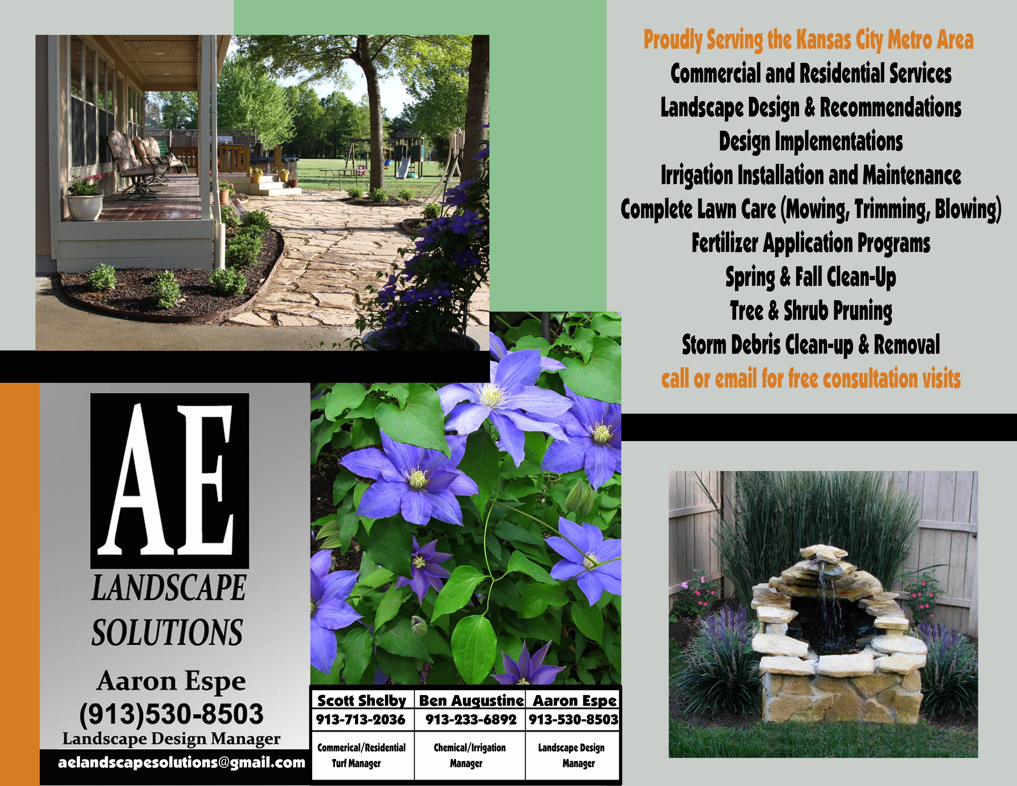 AE Landscape Solutions logo