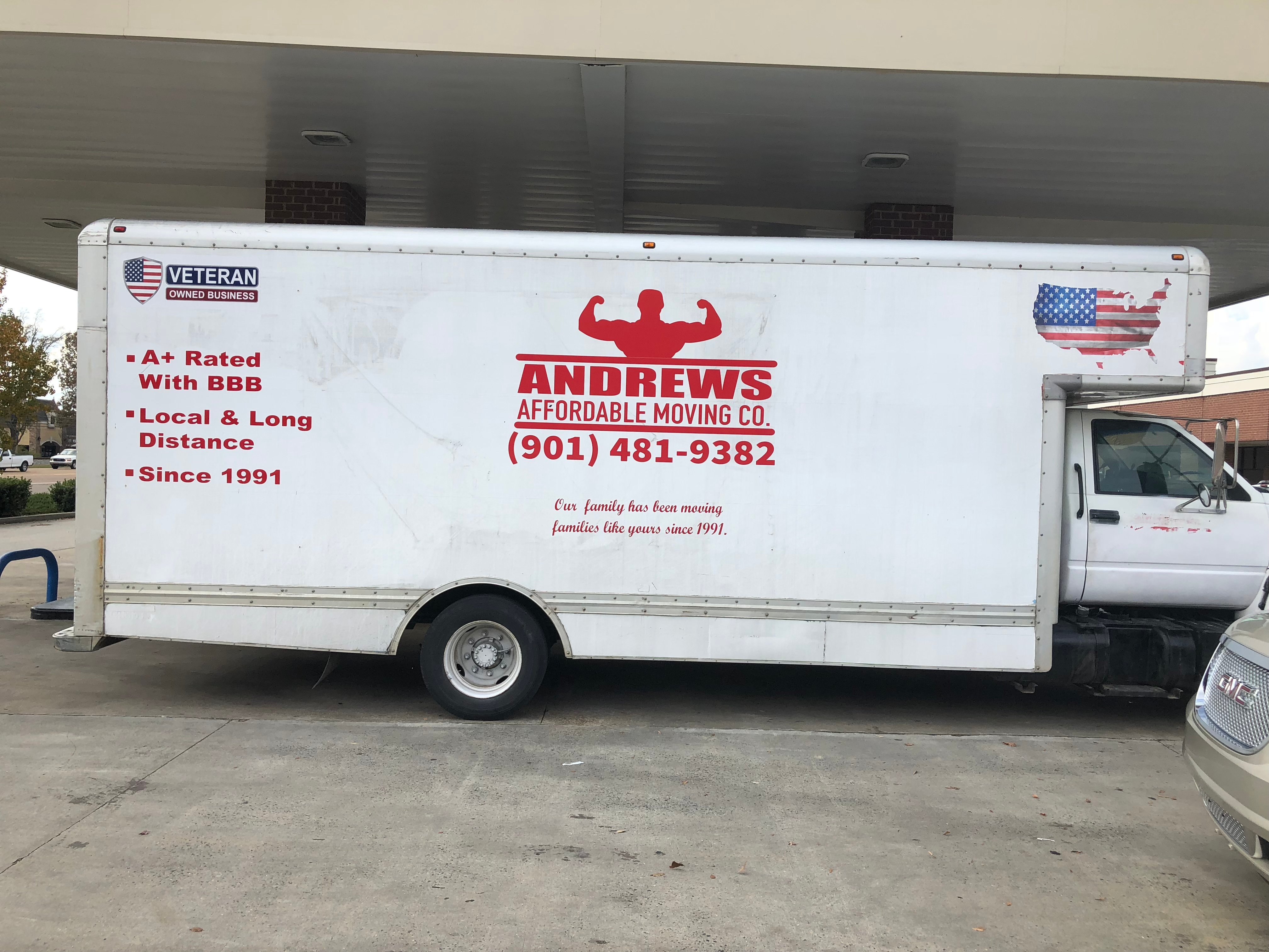 Logo for Andrew's Affordable Moving